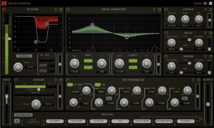 Solid State Logic Harrison Vocal Flow